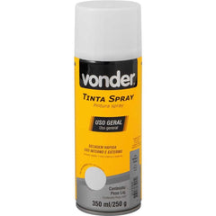 Tinta Spray Acrílica Branco Fosco 350ML/250G Vonder