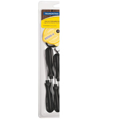 Kit de Ferramentas Tramontina 7 Peças com Chaves de Fenda, Chave Ajustável e Trena para Reparos Domésticos