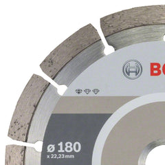 Disco Corte Diamantado Bosch Std 180X22,23X2X10mm 10Pçs