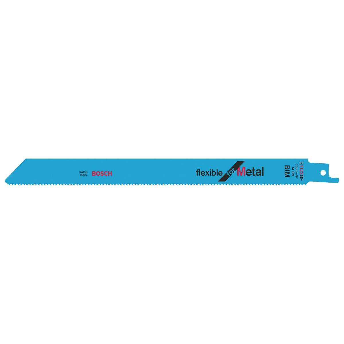 Lâmina Serra Sabre Bosch S1122Bf Flexible For Metal 25 Peças