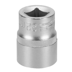 Soquete Sextavado 1/2'' 22mm Aço CrV Stels 1382255 Alta Resistência