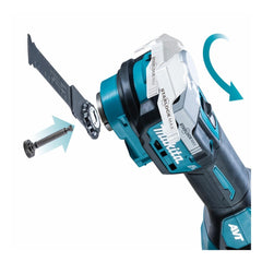 Multiferramenta Oscilante Makita 40V TM001GZ Sem Bateria e Carregador