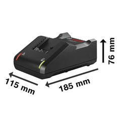 Carregador Baterias Rápido Bosch Gal 18V-40 Bivolt 18V 4Ah