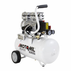 Compressor Silencioso 120psi 220V Branco CMS-5/24BR Motomil
