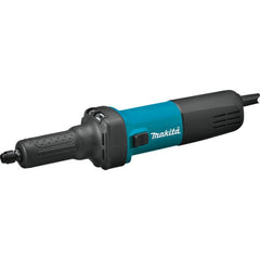 Retificadeira 6mm 1/4'' 400W 25000 RPM Pinça 6mm Industrial Metal com Chaves GD0601 220V Makita