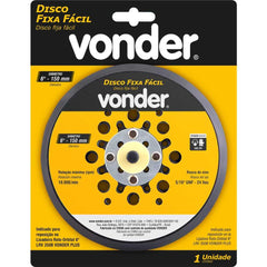 Disco Fixa Fácil 150mm Para Lixadeira LRV350B Vonder