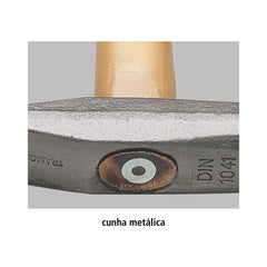 Martelo Pena 500g Tramontina Master Basic Cabo Madeira Envernizada Para Rebitar