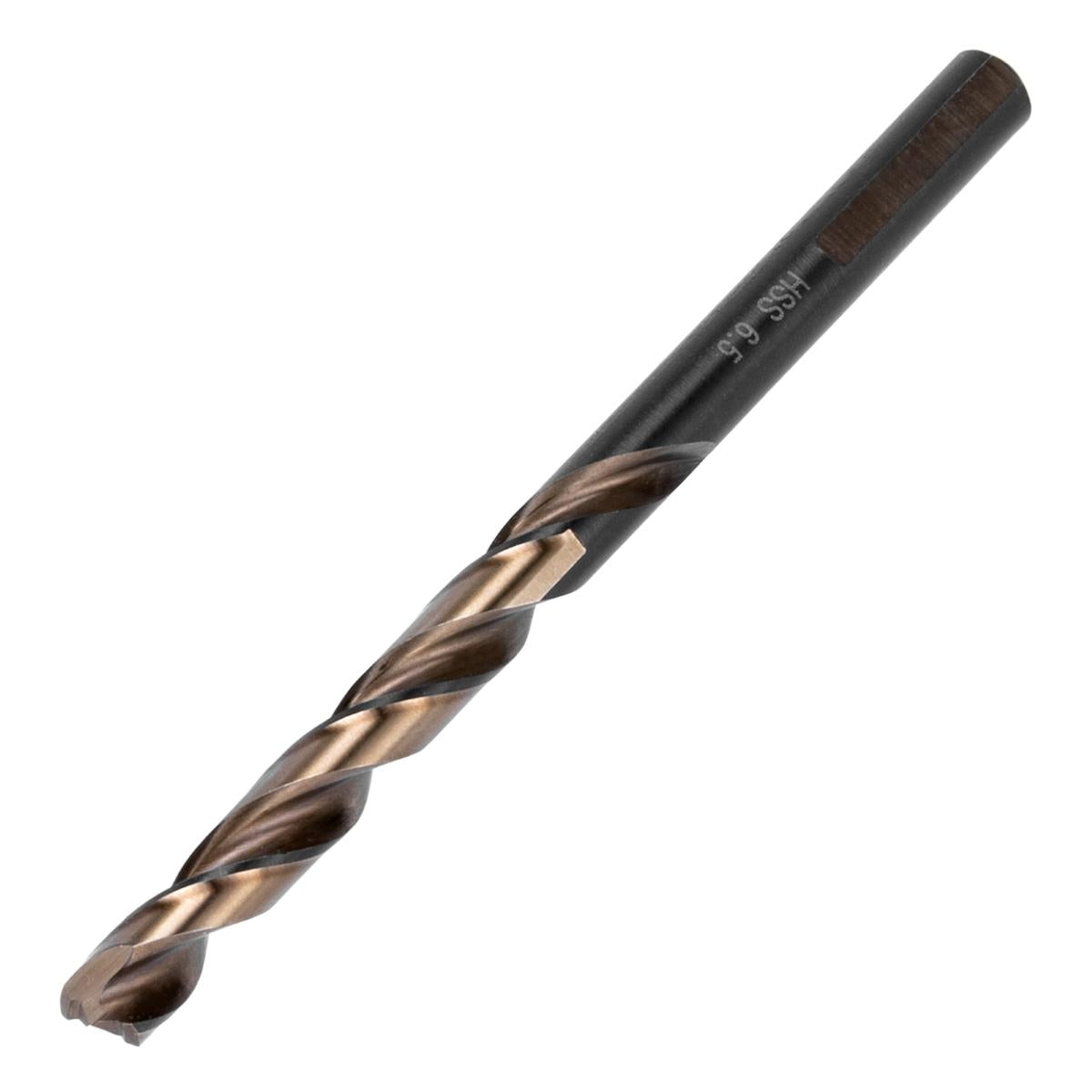Broca Aço Rápido Profissional Industrial Metal 6.5x100mm Aço M2 1PC Gross 7181955