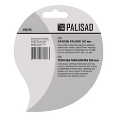 Tesoura Poda Flores Palisad 605548 180mm Corte Floral Aço Carbono 10mm PTFE
