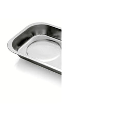 Bandeja Magnética Retangular 240x40x30mm Tramontina PRO Aço Inox Parafusos Ferramentas