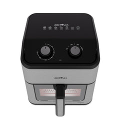 Fritadeira Air Fryer Britânia BAF80A 8L Redstone Visor Glass 127V