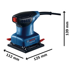Lixadeira Orbital Bosch Gss 140 220V 220W Com 1 Lixa