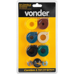 Conjunto Saca Conexões Ar Condicionado Automotivo 8 Peças Vonder