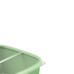 Pote Tramontina MixColor 3,4 L Com Tampa Transparente Polipropileno Antimicrobiano Verde Sálvia