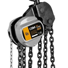 Talha Manual de Corrente 10 Ton Elevação 10 metros Csm
