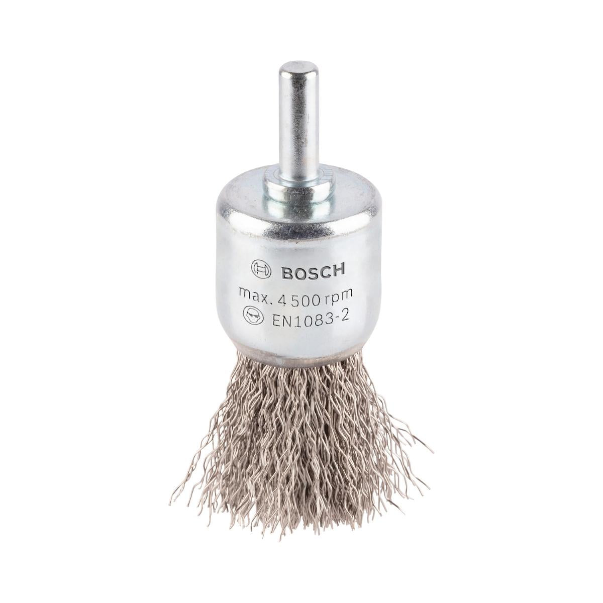 Escova De Aço Bosch Pro Stainless Steel Clean Ondulado 25mm