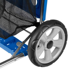Carrinho de Praia com Mesa e Rede Camping 105x45x50cm Prático e Multifuncional Palisad