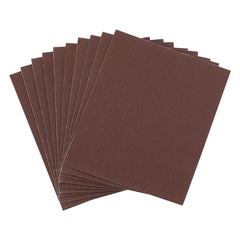 Folha de Lixa Costada de Tecido Grão 100 230x280mm 10 Peças Alta Resistência MTX
