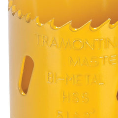 Serra Copo Bi-Metálica 146mm 5.3/4'' Tramontina Master Aço Rápido HSS Para Metais PVC Madeira