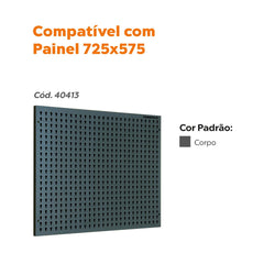 Ganchos Misto Plásticos  Kit com 24 Painel Presto