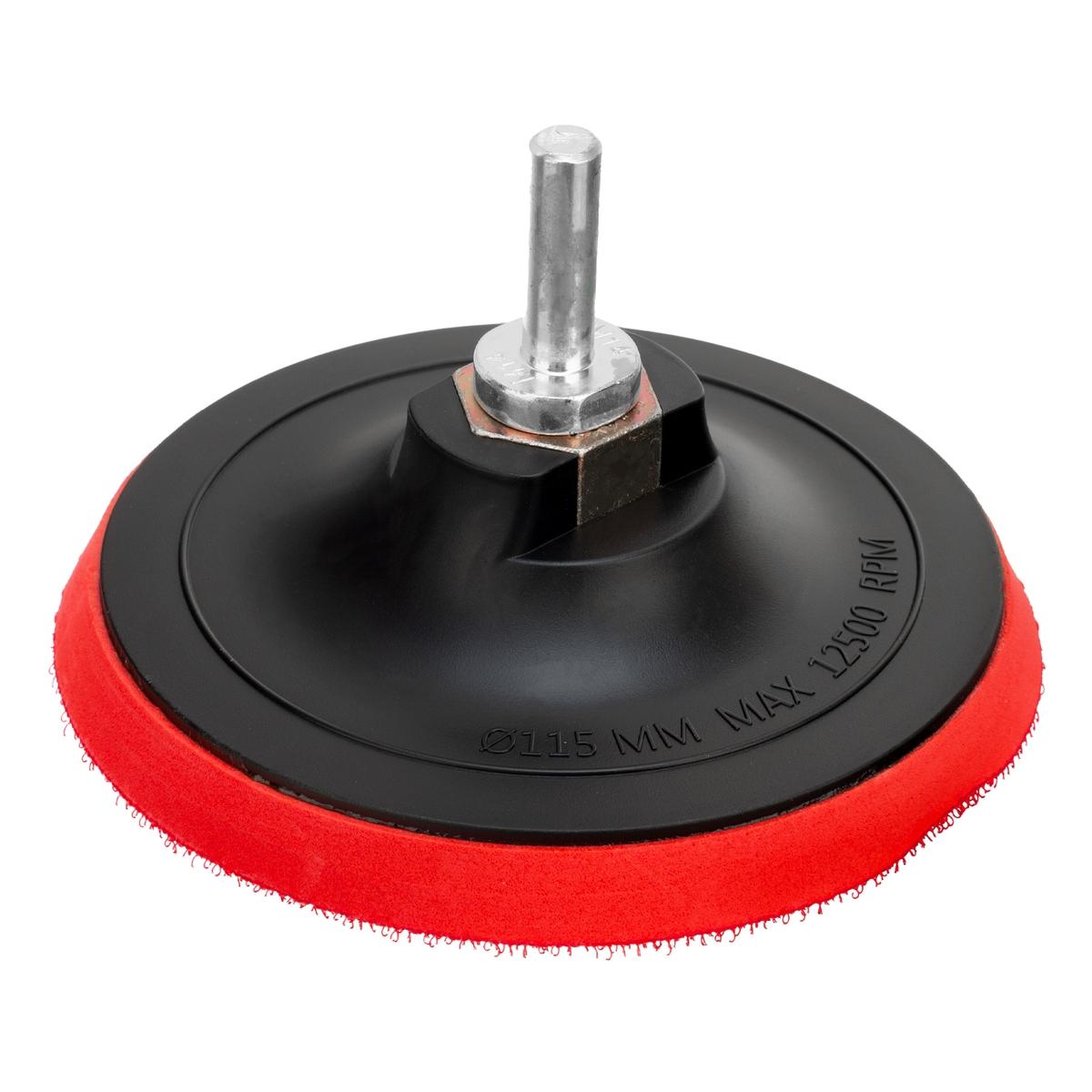Disco Para Lixa De Velcro Com Adaptador Rosca M14 Para Furadeira 115mm 12500rpm MTX 762189