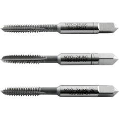 Macho Manual Aço Rápido Nº 10 3/16'' Unc Jogo 3 pçs Vonder