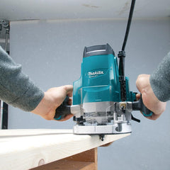 Tupia 12Mm 1/2'' 1650W 22000RPM Com Guia Reta Pinça Chave M3600B 220V Makita