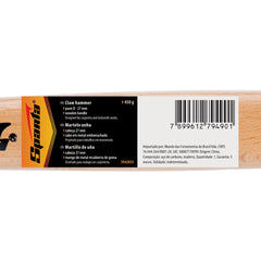 Martelo Unha 27mm Aço 45 Sparta 1042055 Cabo Fibra Resistente