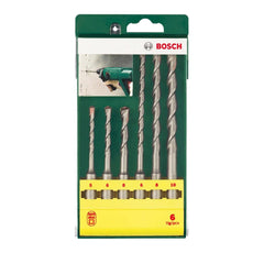 Jogo Brocas Bosch Sds Plus-1 Concreto 5-6-6-8-8-10mm 6Pçs