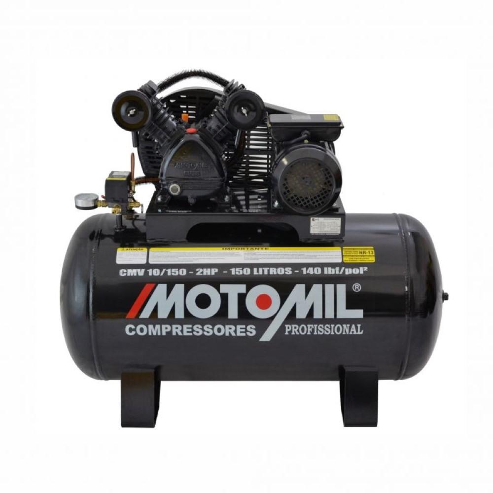 Compressor 140lbs 2HP Mono 110/220V 150L CMV-10/150 Motomil