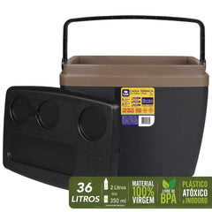 Caixa Térmica Onix Bel 36 Litros com Isolamento EPS e Polipropileno