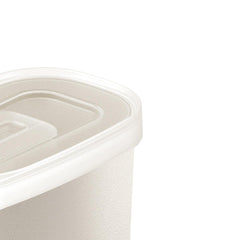 Pote Tramontina MixColor 1,5 L Polipropileno Tampa Transparente Antimicrobiano Livre De BPA Algodão