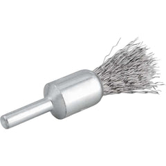 Escova Pincel 16Mm Haste 6Mm 20000Rpm Aço Inox Ondulado Vonder
