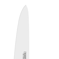 Faca Para Carne Tramontina Polywood Castanho Lâmina Em Aço Inox 10 Polegadas