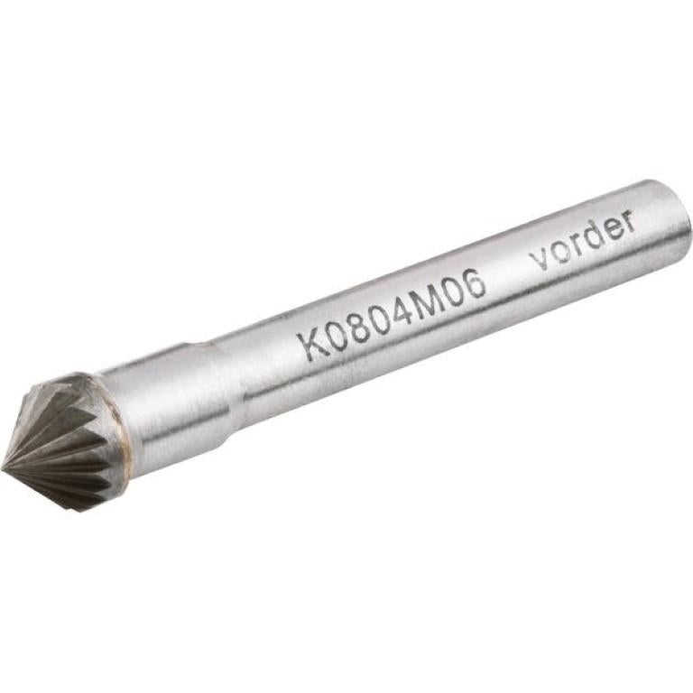 Lima Rotativa Cônica 90° 12 mm com Haste 6 mm Vonder
