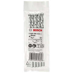 Broca Para Concreto Bosch Cyl-1 Ø8 X 80 X 120 mm 5 Peças