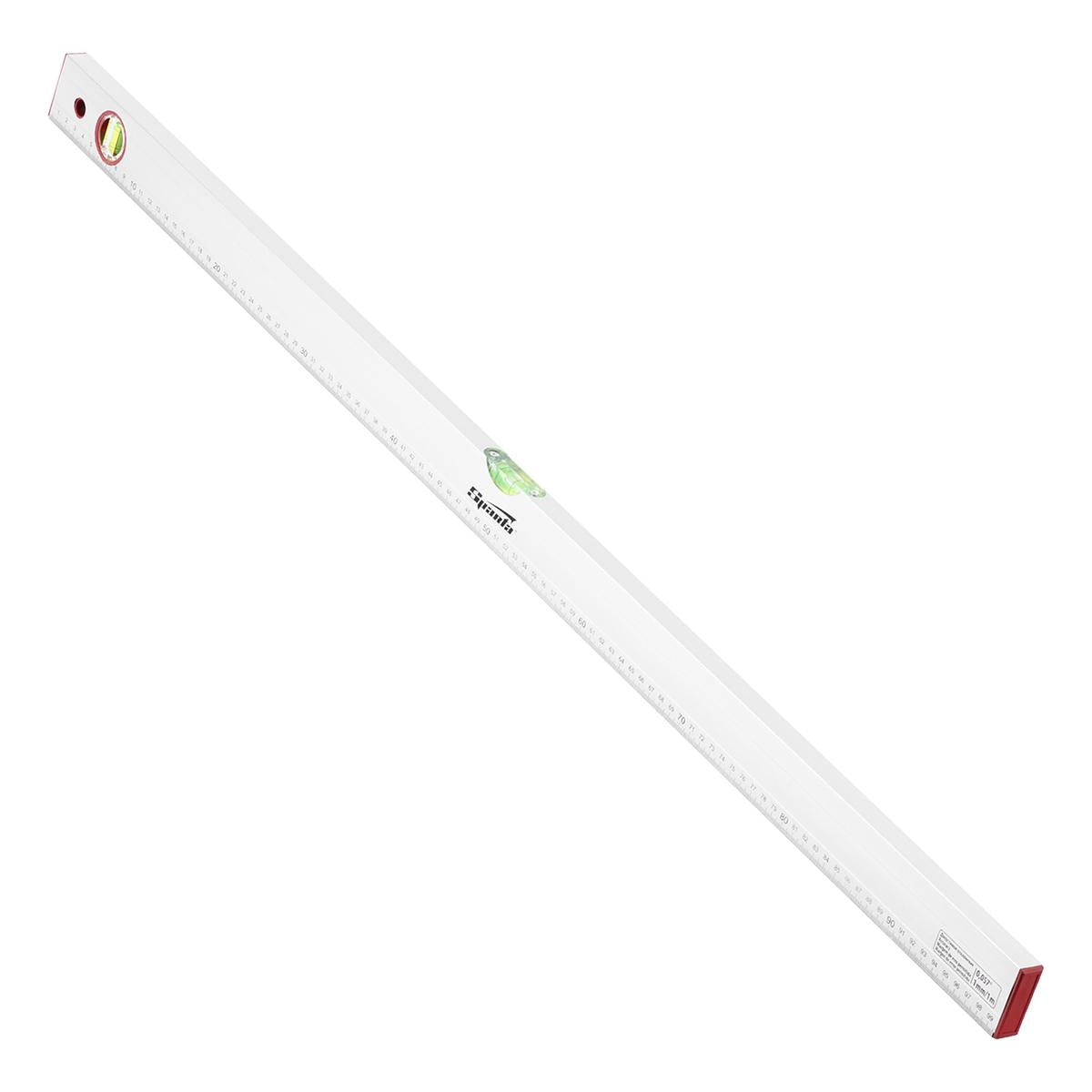 Nível De Alumínio Escala Graduada 2 Bolhas 40'' 1000mm Sparta 3511055 Precisão Profissional