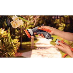 Hidropistola 10 Jatos Multifunção Engate Rápido Tramontina Para Irrigação E Limpeza