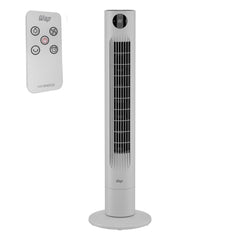 Ventilador Torre WAP Air Breeze 60W 127V Digital Controle Remoto Temporizador 12H Oscilação 60°