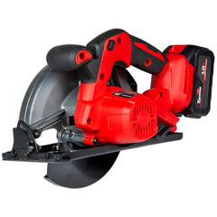 Serra Circular a Bateria Toyama TBT18SCW180 18V Disco 180mm Motor Brushless Kit Bateria 4.0Ah