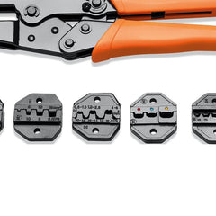 Alicate Crimpador e Mandíbulas Tramontina PRO 6 Peças Aço Cromo Molibdênio 0.5 a 16mm² Ferramenta Profissional