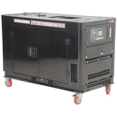 Gerador à Diesel Dgr-13000 Trifasico 220V 12,5Kw Cabinado Kawashima