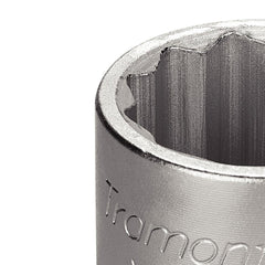 Soquete Estriado 36 mm 3/4'' Crane Fit Hyper Drive Aço Cromo Vanádio Tramontina PRO