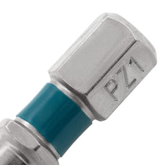 Bits PZ1 Pozidriv Aço Rápido 5pcs 25mm Gross 1152355 Alta Resistência