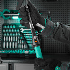 Torquímetro de Estalo 1/4'' 5-25Nm CrV Precisão e Durabilidade Stels 1418055