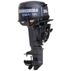 Motor de Popa 30Hp 2T Seatec Pardida Elétrica/Controle Remoto Kawashima