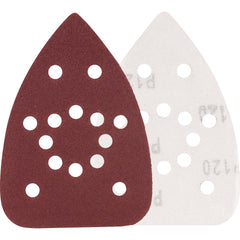 Lixa Delta Costado em Pluma 140x140x93mm G120 10 pçs Vonder