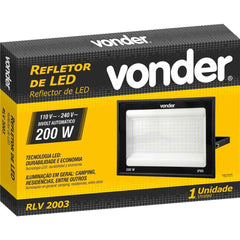 Refletor LED 200W Bivolt RLV2003 Vonder