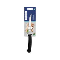 Faca Para Churrasco Tramontina Felice Lâmina 5 Polegadas 12,7 cm Aço Inox Cabo Polipropileno Preto