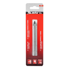 Broca Cerâmica Vidro 10mm Haste Cilíndrica MTX 728209 - Perfuração Precisa e Durável